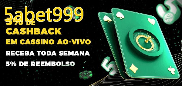 Promoções do cassino ao Vivo 5abet999